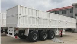 CIMC 3 Axles 13m 1200mm Sidewall Drop-side Trailer