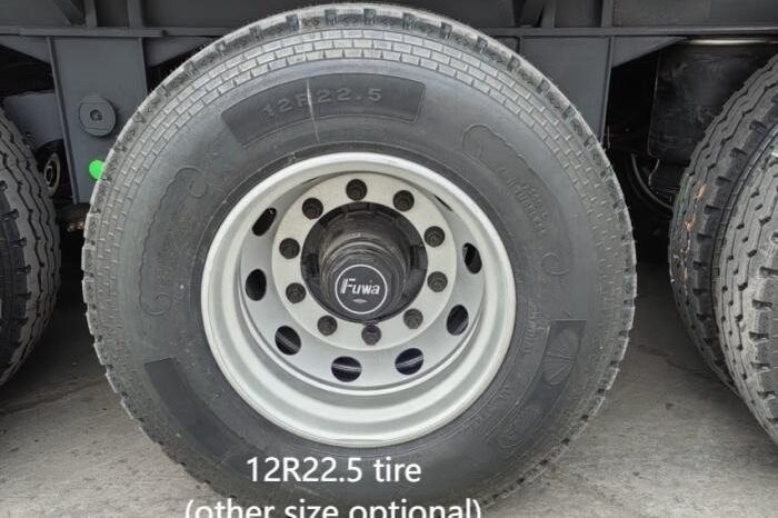 
								3 Axles 60t Lowbed Semi Trailer full									