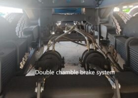 3 Axles 60t Lowbed Semi Trailer