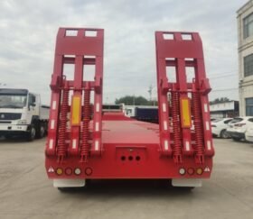 4axles 100t low bed trailer