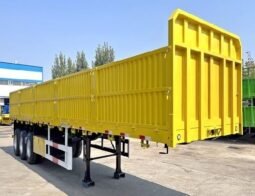 CIMC 3 Axles 13m 1200mm Sidewall Drop-side Trailer