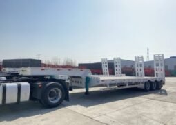 3 Axles 60t Lowbed Semi Trailer