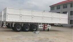 CIMC 3 Axles 13m 1200mm Sidewall Drop-side Trailer