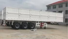 CIMC 3 Axles 13m 1200mm Sidewall Drop-side Trailer