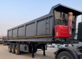 Tri Axles U Shape Dump Trailer