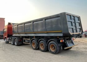 Tri Axles U Shape Dump Trailer