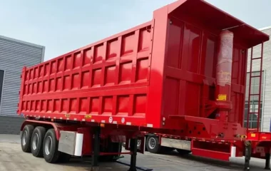 3 Axle dump semi trailer