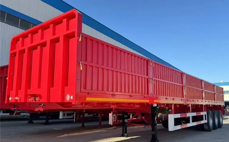 
								 60 ton Side Wall Trailer full									