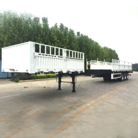 Extendable Fence Cargo Trailer