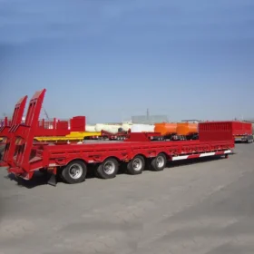 3 Axle 80 Ton Lowbed Trailers
