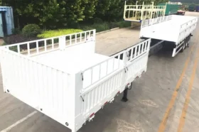 Extendable Fence Cargo Trailer
