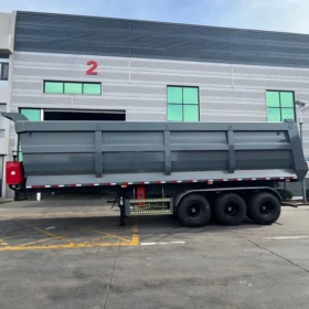 Tri Axle Side Tipper Trailer