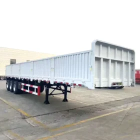 Tri Axle Drop Side Semi Trailer