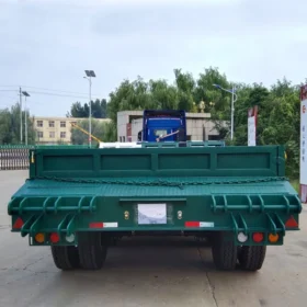 120 Tons Carrier Low Bed Truck Trailer