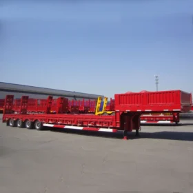 4 Axle 100 Ton Low bed Trailer