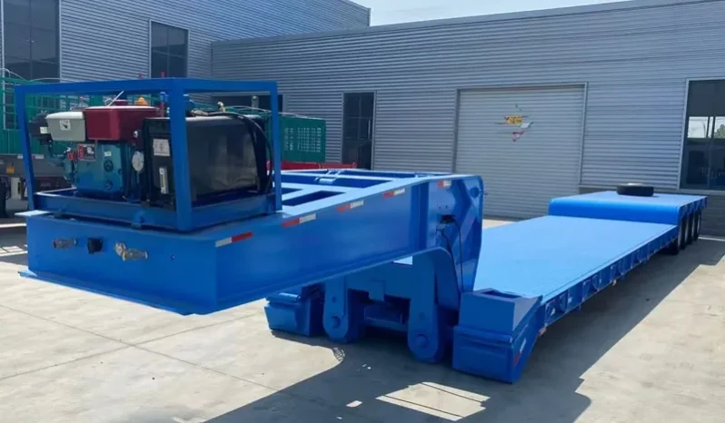 
								4 Axle Lowboy Semi Trailer full									