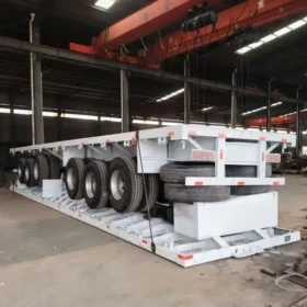 50T FlatBed Semi Trailer
