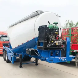 
										35m³/CBM Cement Bulk Trailer full									