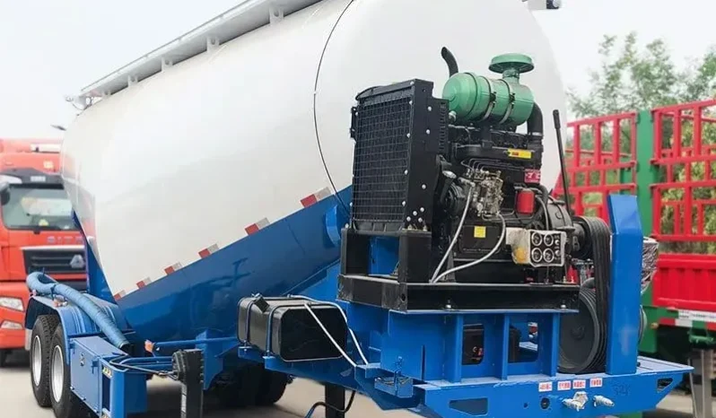 
								35m³/CBM Cement Bulk Trailer full									