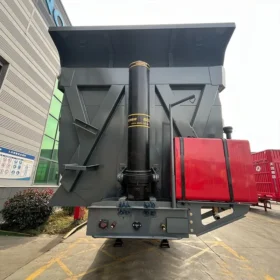 Tri Axle Side Tipper Trailer