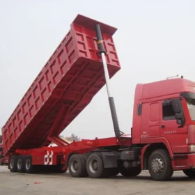 3 Axle dump semi trailer